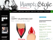 Tablet Screenshot of mumptystyle.com